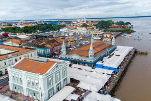 Famous Ver-o-Peso Market and the Fish Market in Belém, Para, Brazil